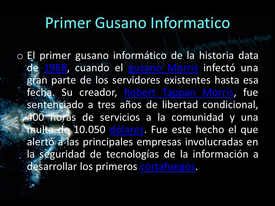 que son los gusanos en informatica que son los gusanos en informatica
